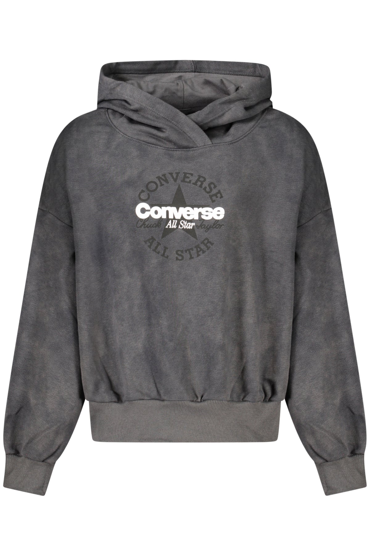 CONVERSE FELPA SENZA ZIP BAMBINA NERO