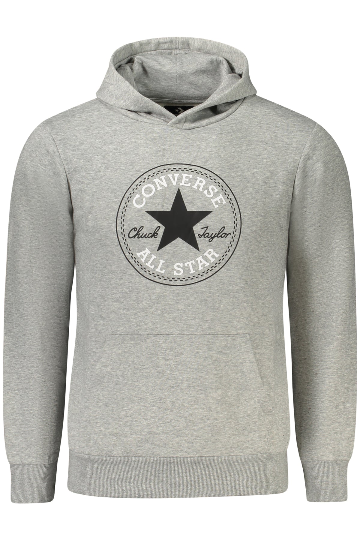 CONVERSE FELPA SENZA ZIP BAMBINO GRIGIO