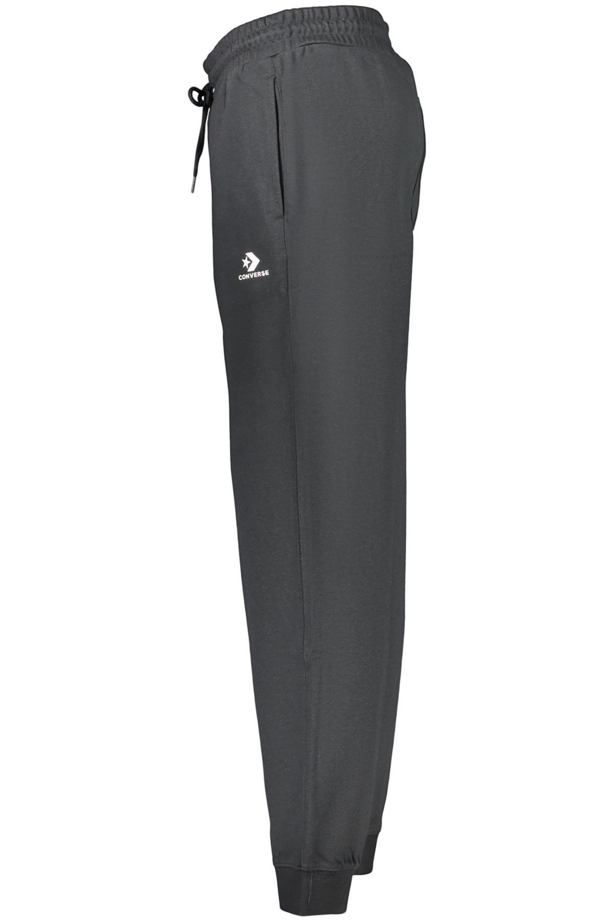 CONVERSE PANTALONE TUTA LUNGO UOMO NERO