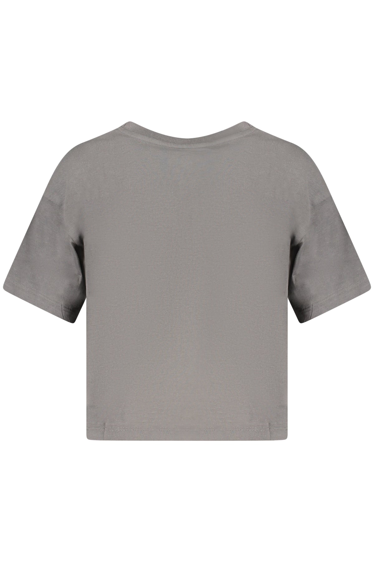 CONVERSE T-SHIRT MANICHE CORTE BAMBINA NERO
