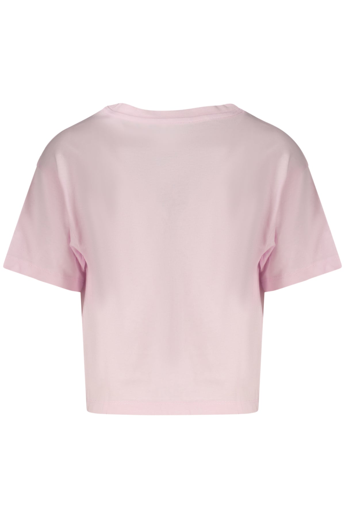 CONVERSE T-SHIRT MANICHE CORTE BAMBINA ROSA