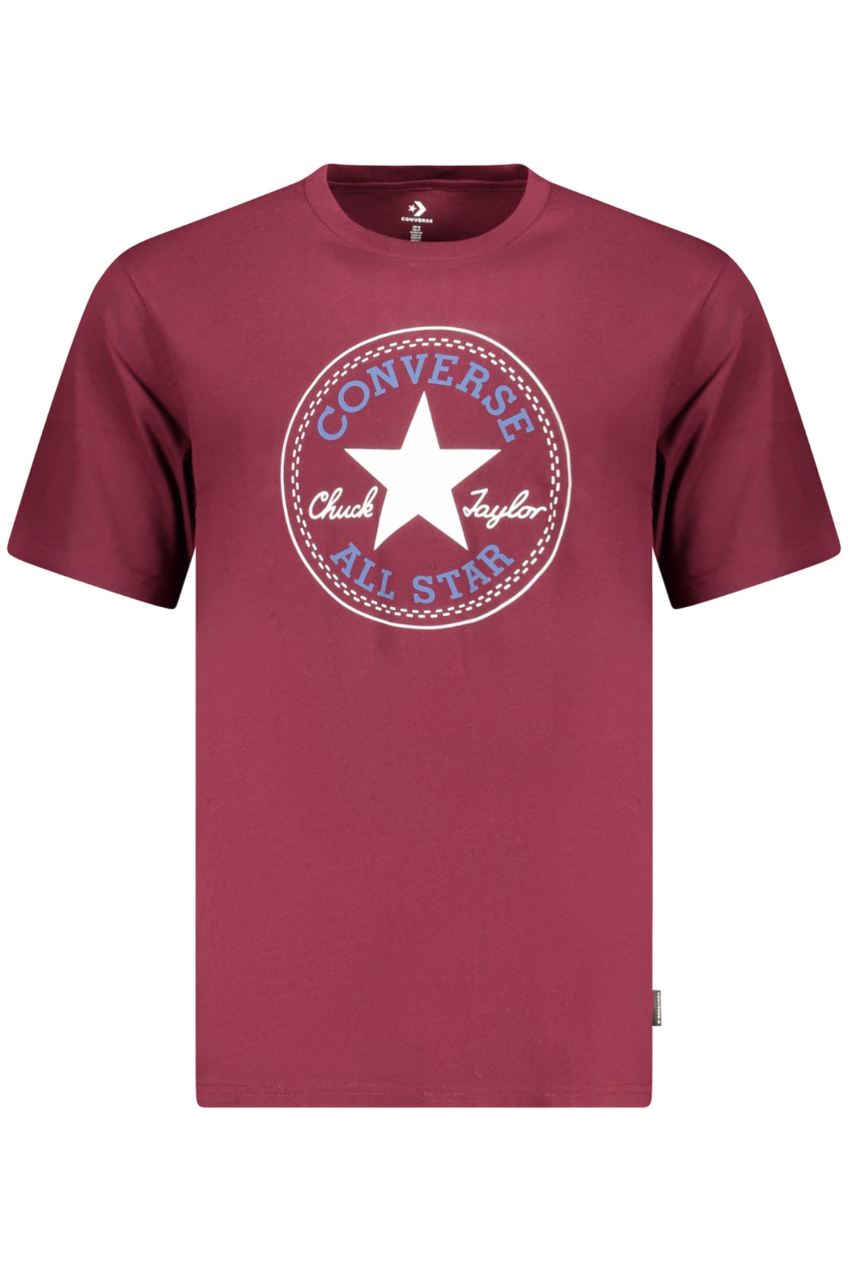 CONVERSE T-SHIRT MANICHE CORTE UOMO ROSSO