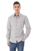 COSTUME NATIONAL CAMICIA MANICHE LUNGHE UOMO BIANCO