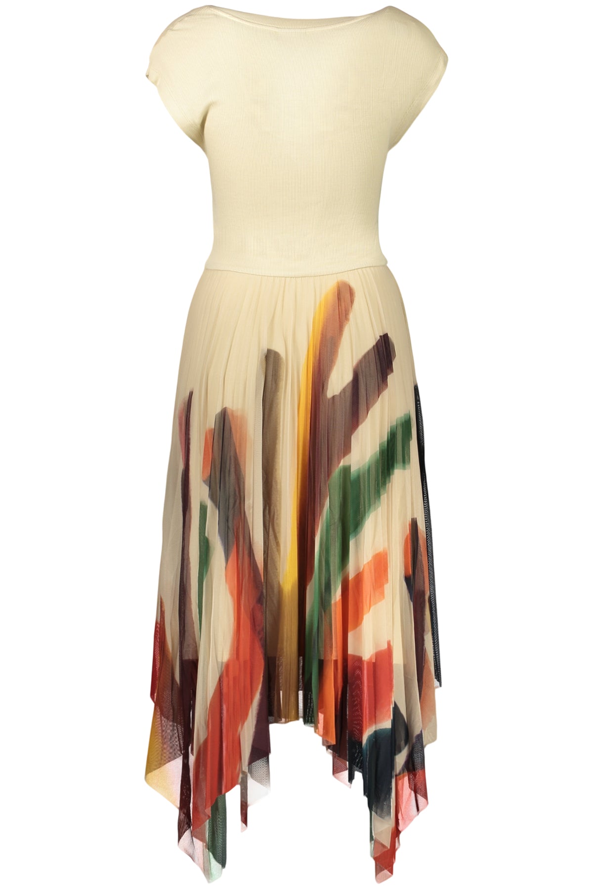 DESIGUAL ABITO LUNGO DONNA BEIGE