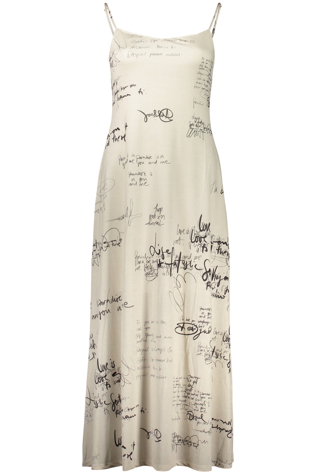 DESIGUAL ABITO LUNGO DONNA BIANCO