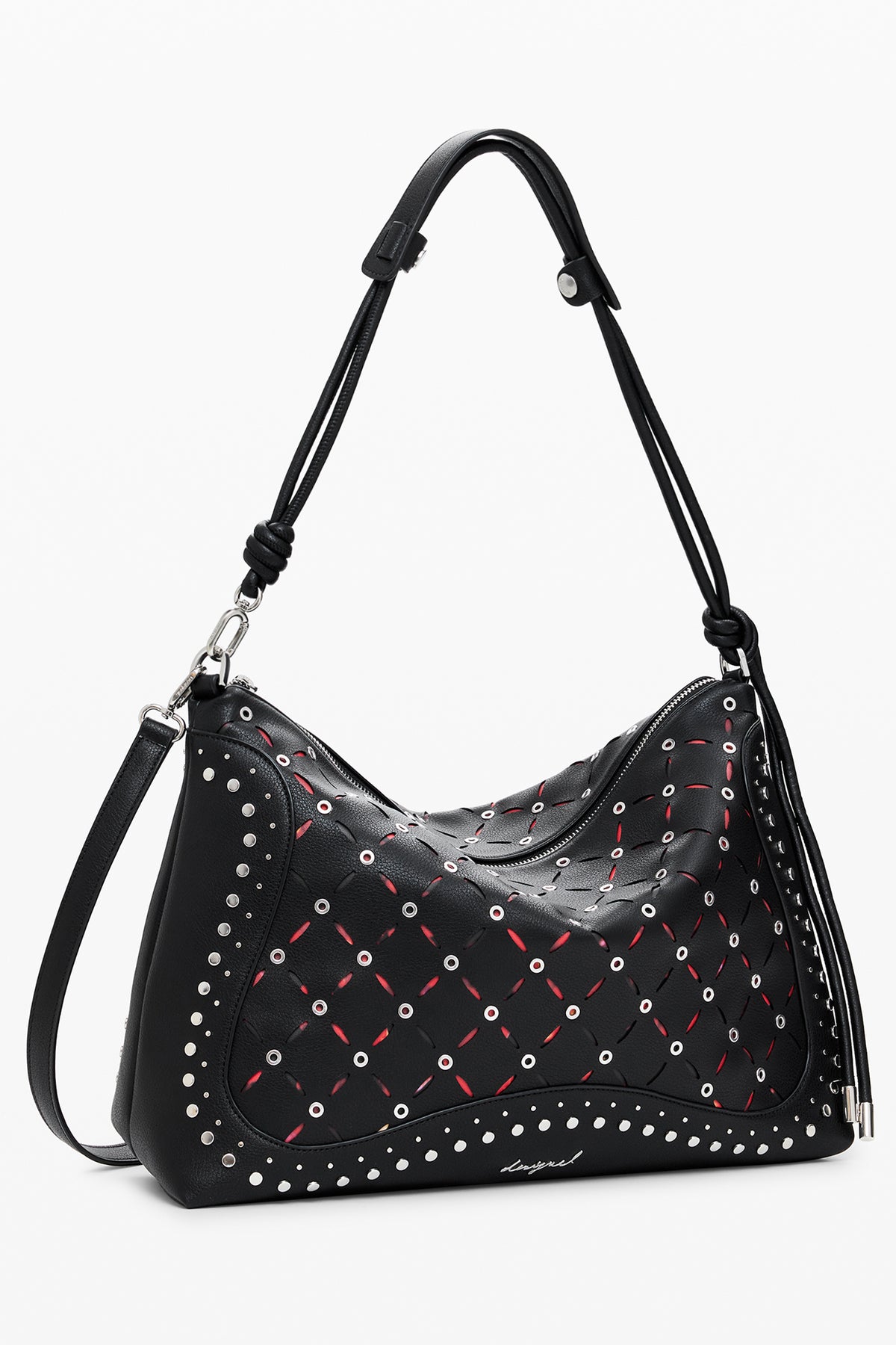 DESIGUAL BORSA DONNA NERO