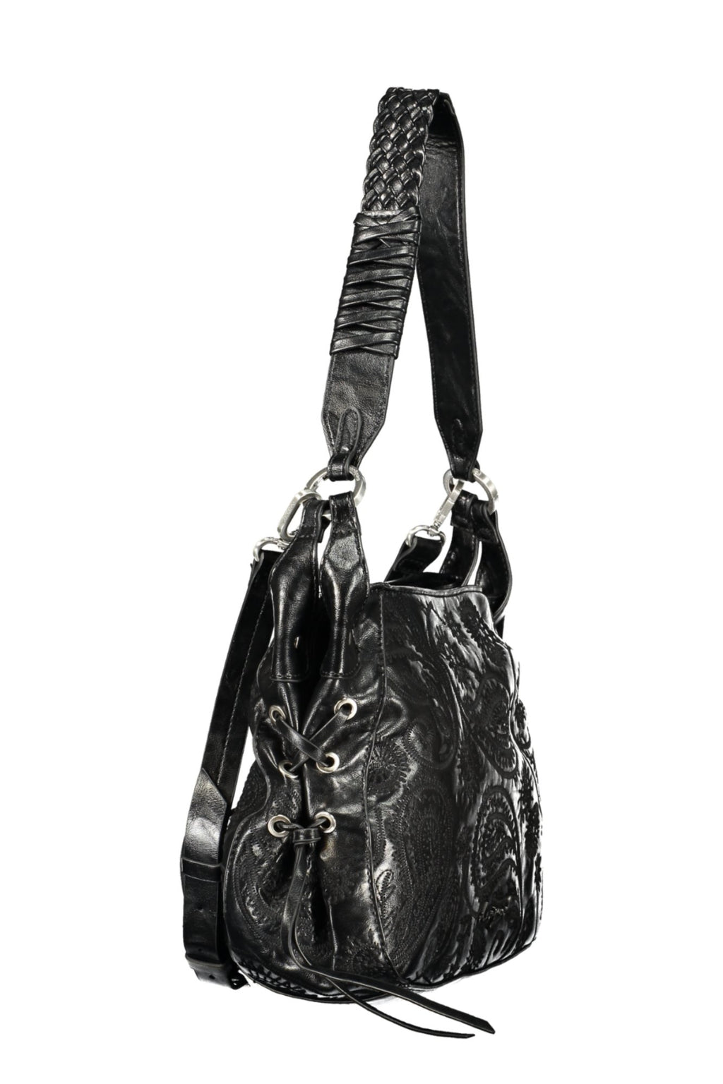 DESIGUAL BORSA DONNA NERO