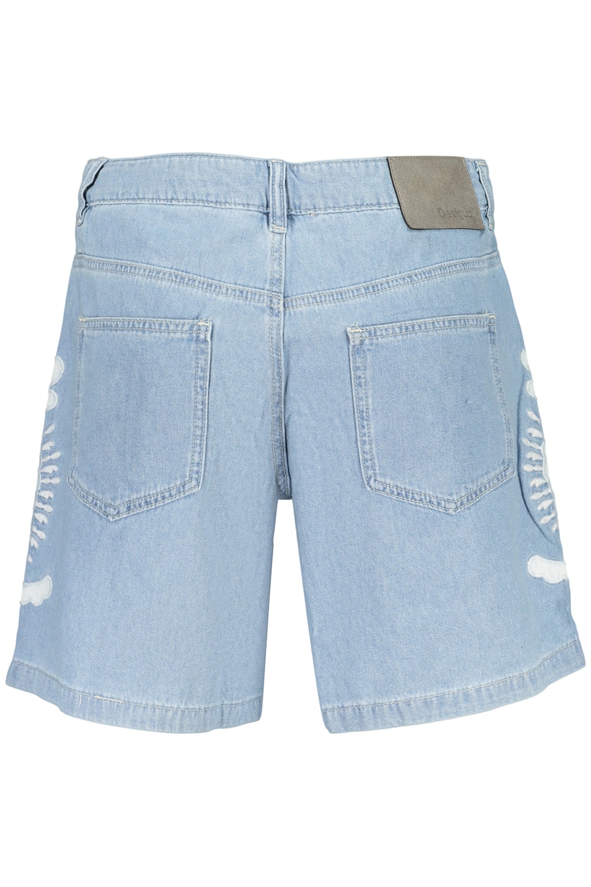 DESIGUAL JEANS SHORT DONNA AZZURRO