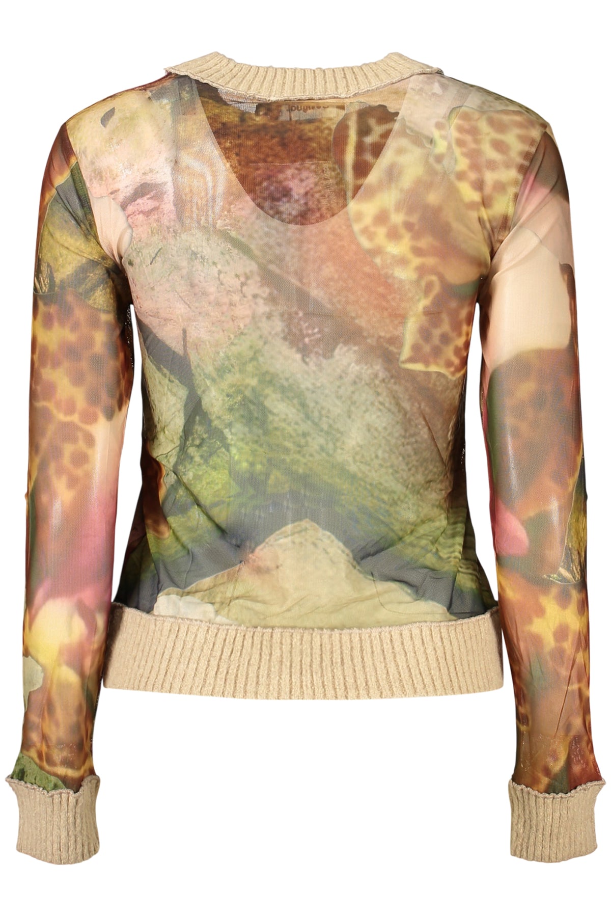 DESIGUAL MAGLIA DONNA BEIGE