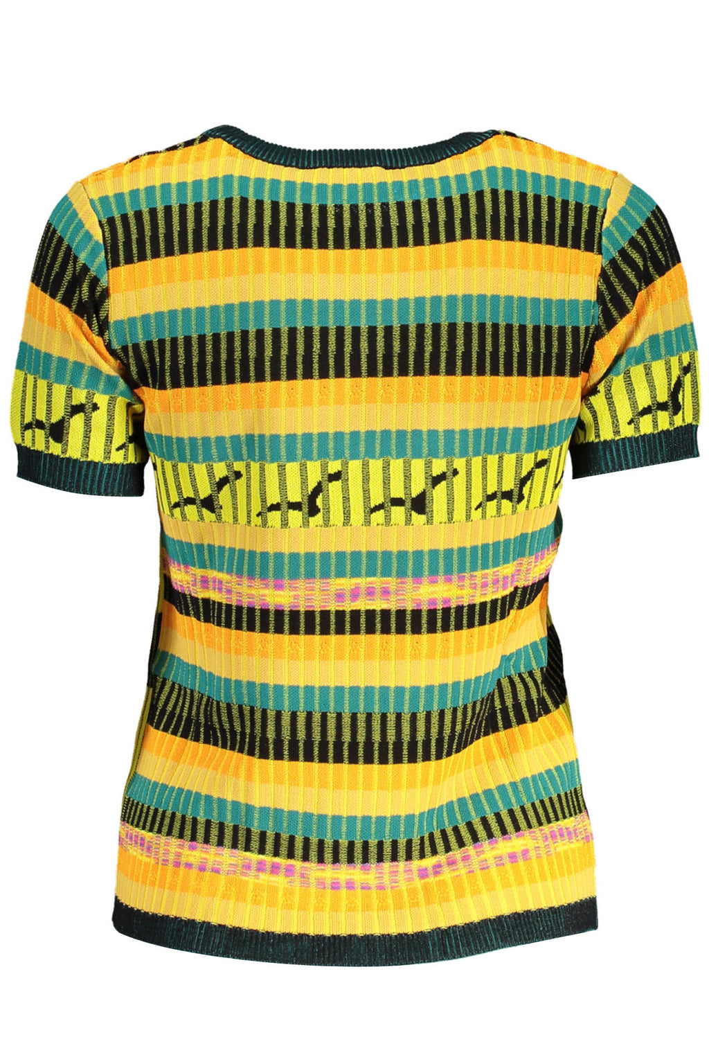 DESIGUAL MAGLIA DONNA GIALLO