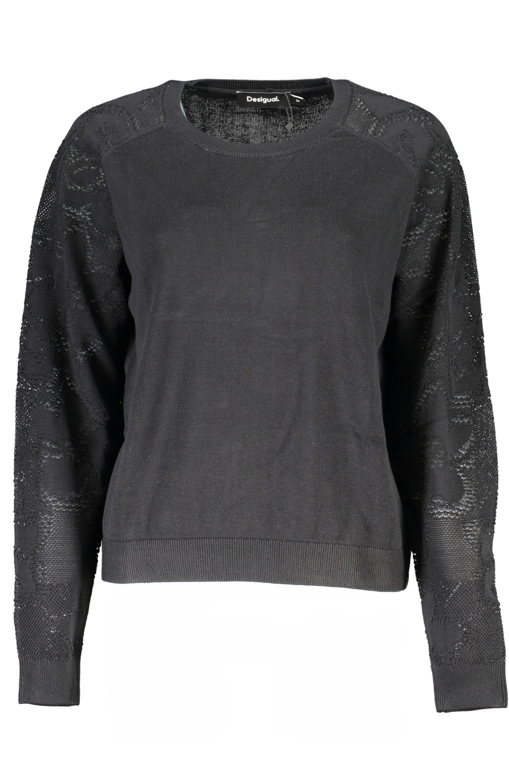 DESIGUAL MAGLIA DONNA NERO