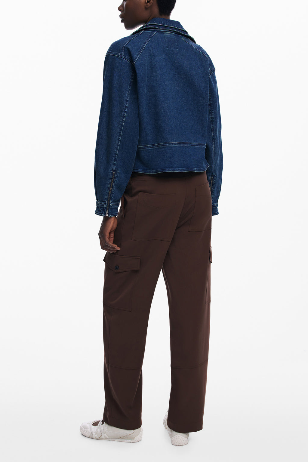 DESIGUAL PANTALONE DONNA MARRONE