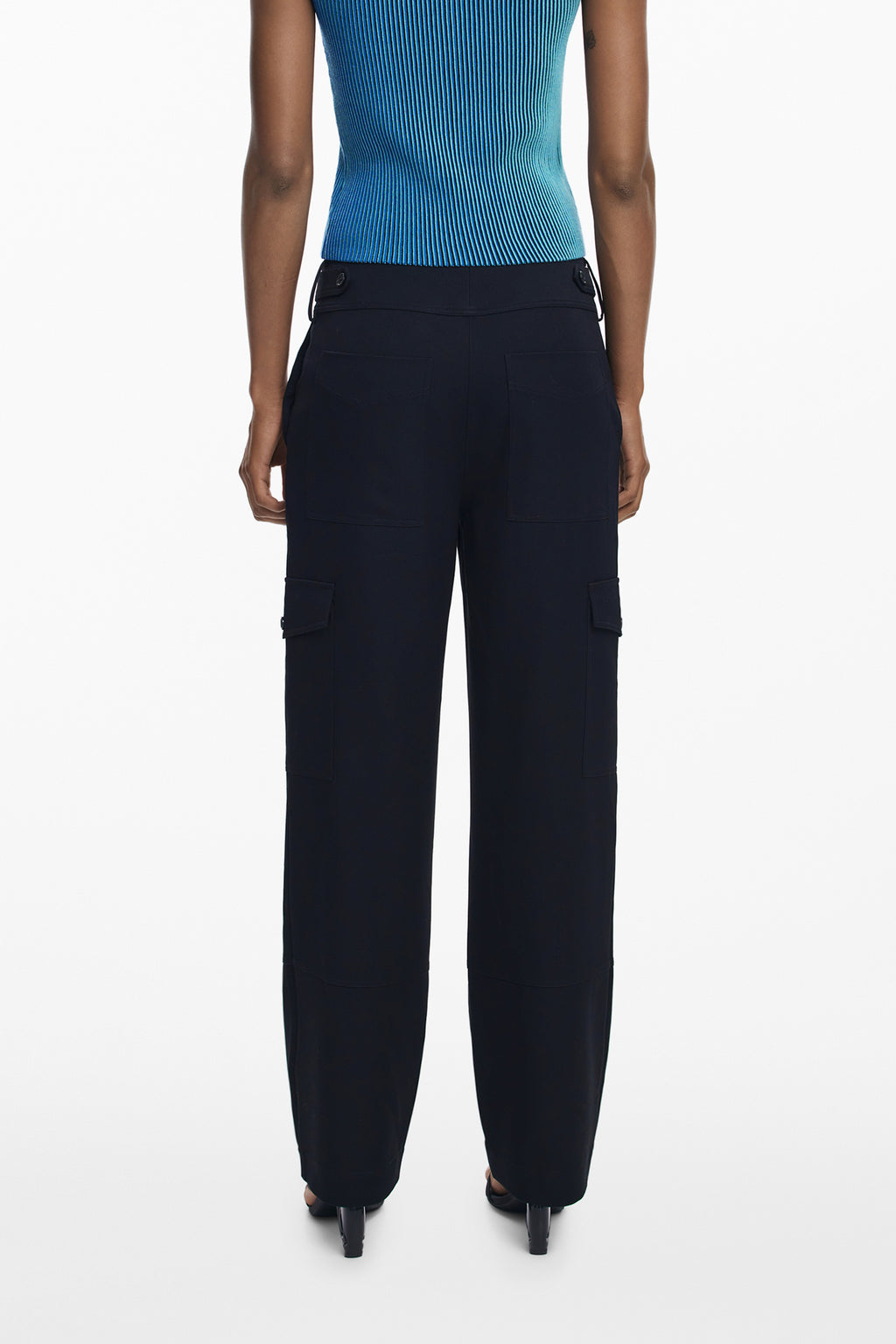 DESIGUAL PANTALONE DONNA NERO
