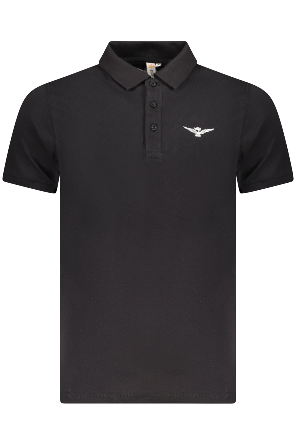 ESERCITO 1659 POLO MANICHE CORTE UOMO NERO