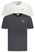 FILA T-SHIRT MANICHE CORTE UOMO BIANCO