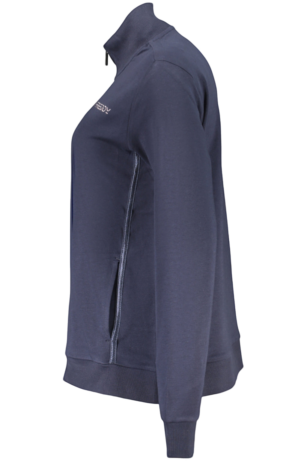 FREDDY FELPA CON ZIP DONNA BLU