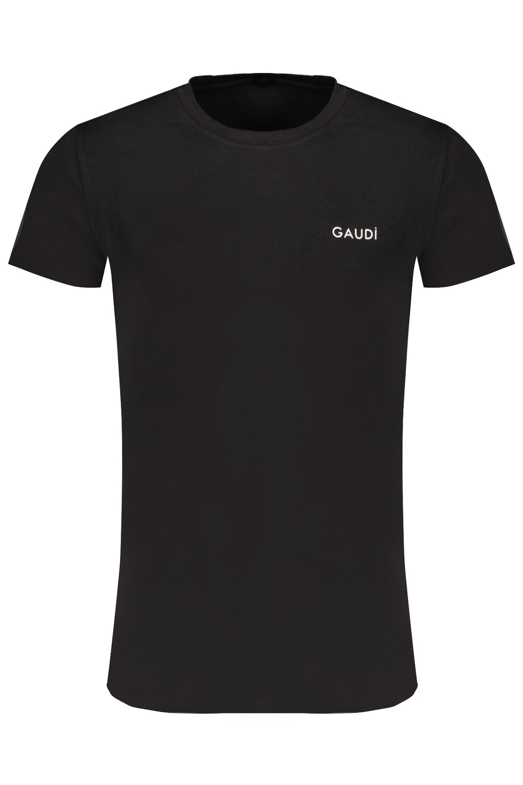 GAUDÌ T-SHIRT MANICHE CORTE UOMO NERO