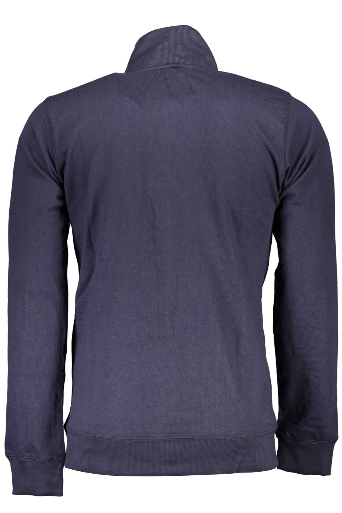 GIAN MARCO VENTURI FELPA CON ZIP UOMO BLU