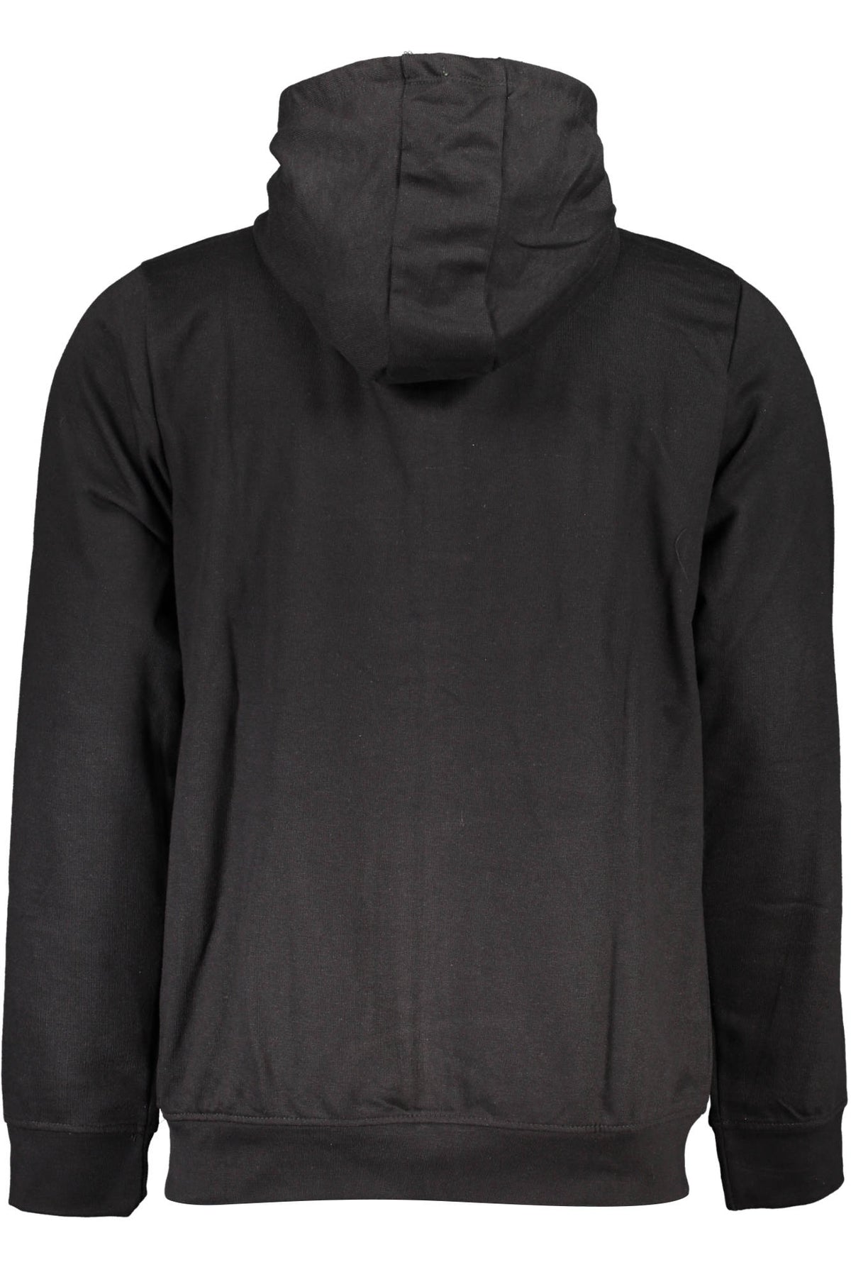 GIAN MARCO VENTURI FELPA CON ZIP UOMO NERO