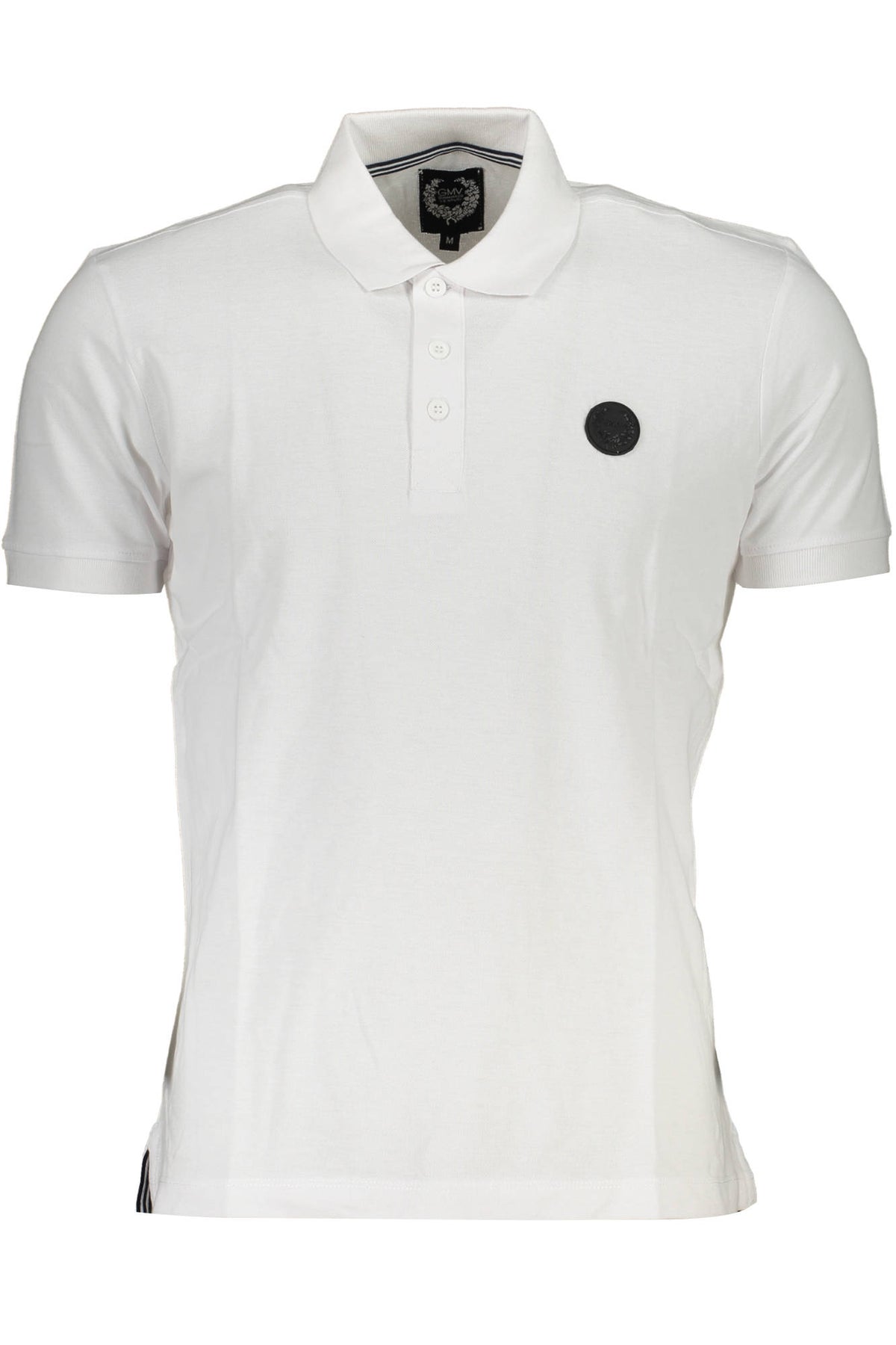 GIAN MARCO VENTURI POLO MANICHE CORTE UOMO BIANCO