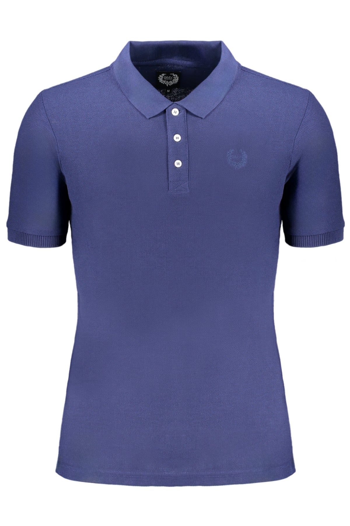 GIAN MARCO VENTURI POLO MANICHE CORTE UOMO BLU
