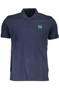 GIAN MARCO VENTURI POLO MANICHE CORTE UOMO BLU