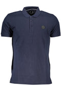 GIAN MARCO VENTURI POLO MANICHE CORTE UOMO BLU