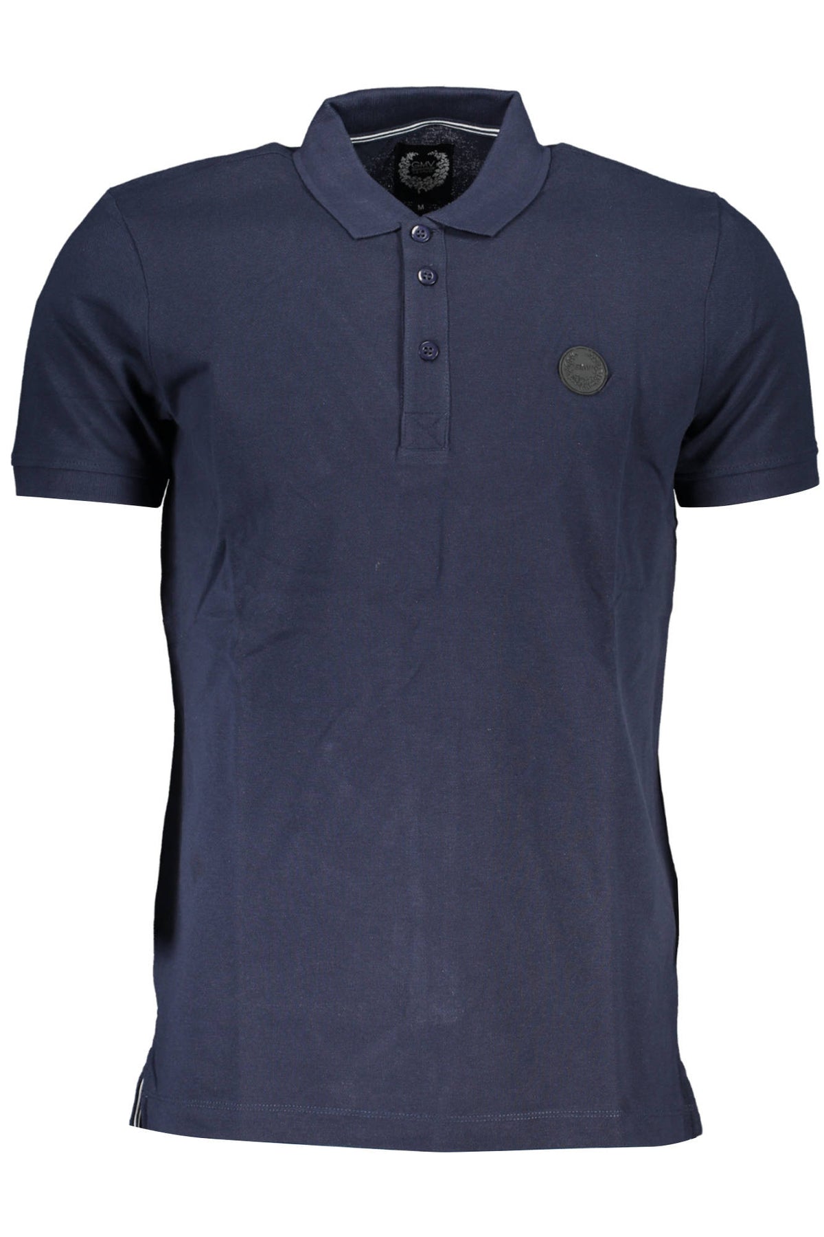 GIAN MARCO VENTURI POLO MANICHE CORTE UOMO BLU
