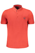 GIAN MARCO VENTURI POLO MANICHE CORTE UOMO ROSSO