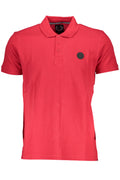 GIAN MARCO VENTURI POLO MANICHE CORTE UOMO ROSSO