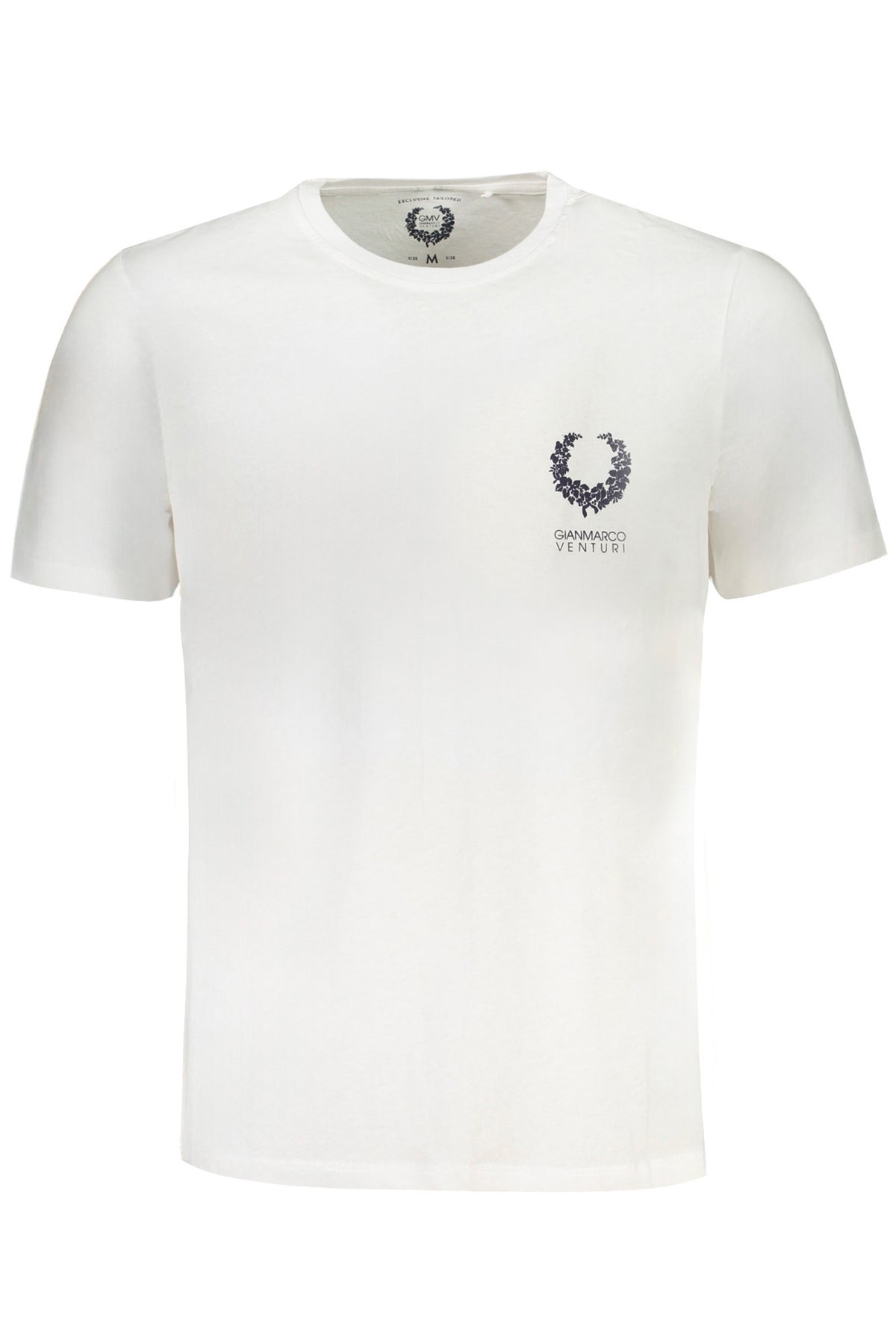 GIAN MARCO VENTURI T-SHIRT MANICHE CORTE UOMO BIANCO