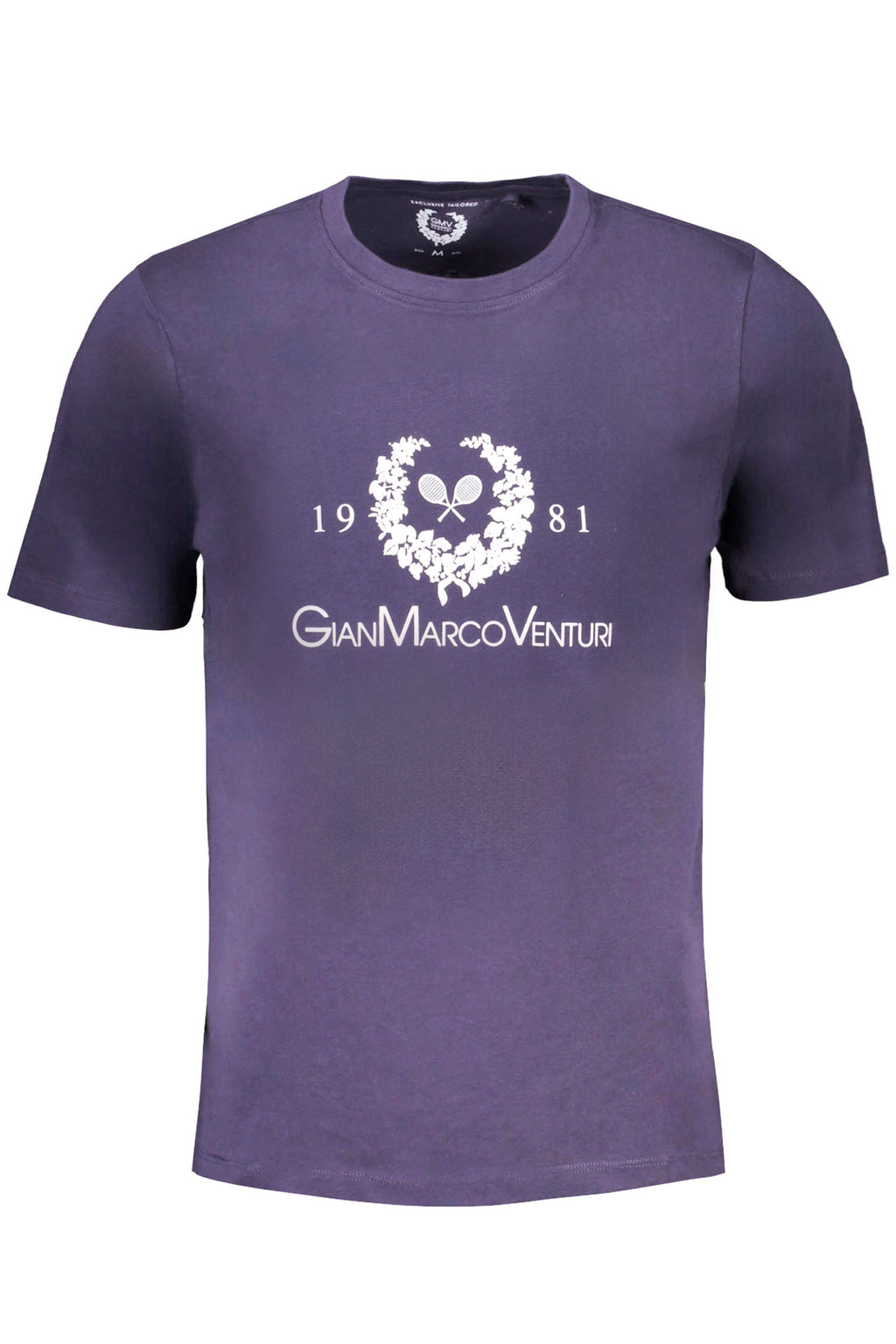 GIAN MARCO VENTURI T-SHIRT MANICHE CORTE UOMO BLU