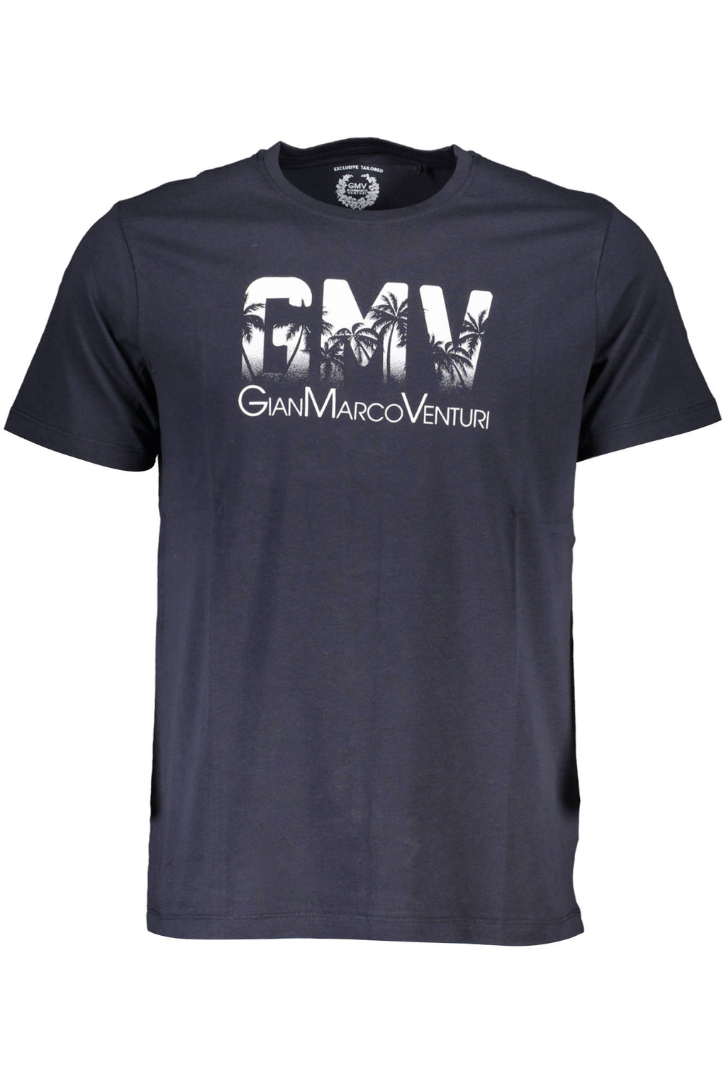 GIAN MARCO VENTURI T-SHIRT MANICHE CORTE UOMO BLU