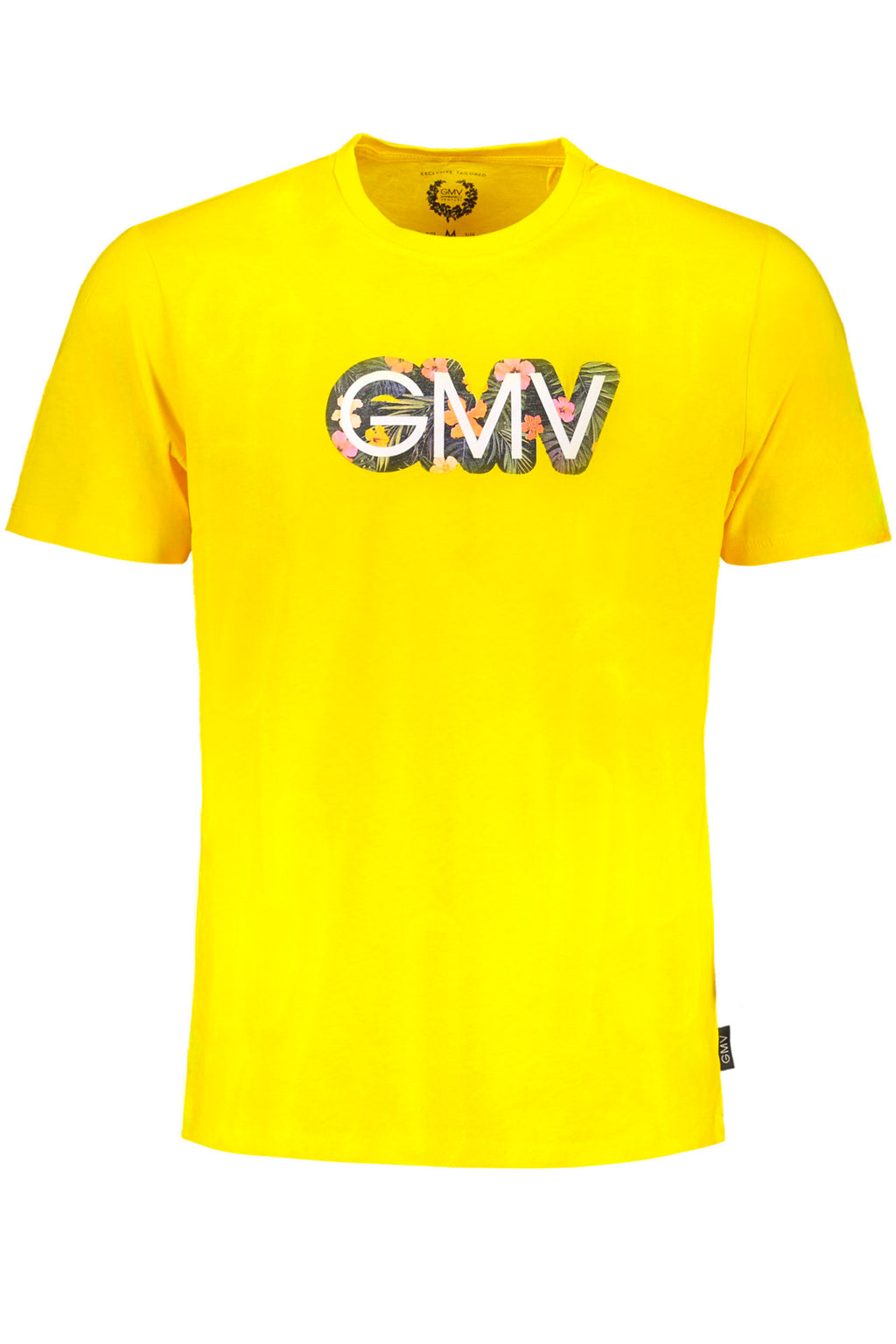 GIAN MARCO VENTURI T-SHIRT MANICHE CORTE UOMO GIALLO