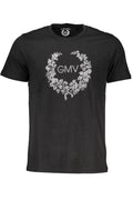 GIAN MARCO VENTURI T-SHIRT MANICHE CORTE UOMO NERO