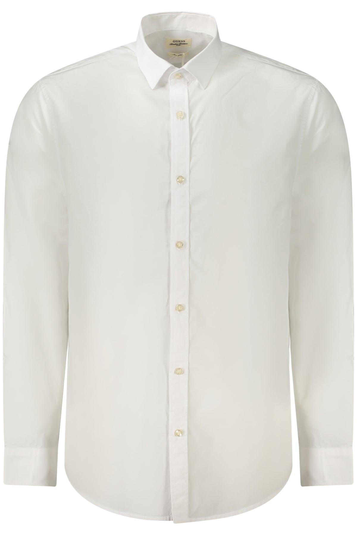 GUESS JEANS CAMICIA MANICHE LUNGHE UOMO BIANCO