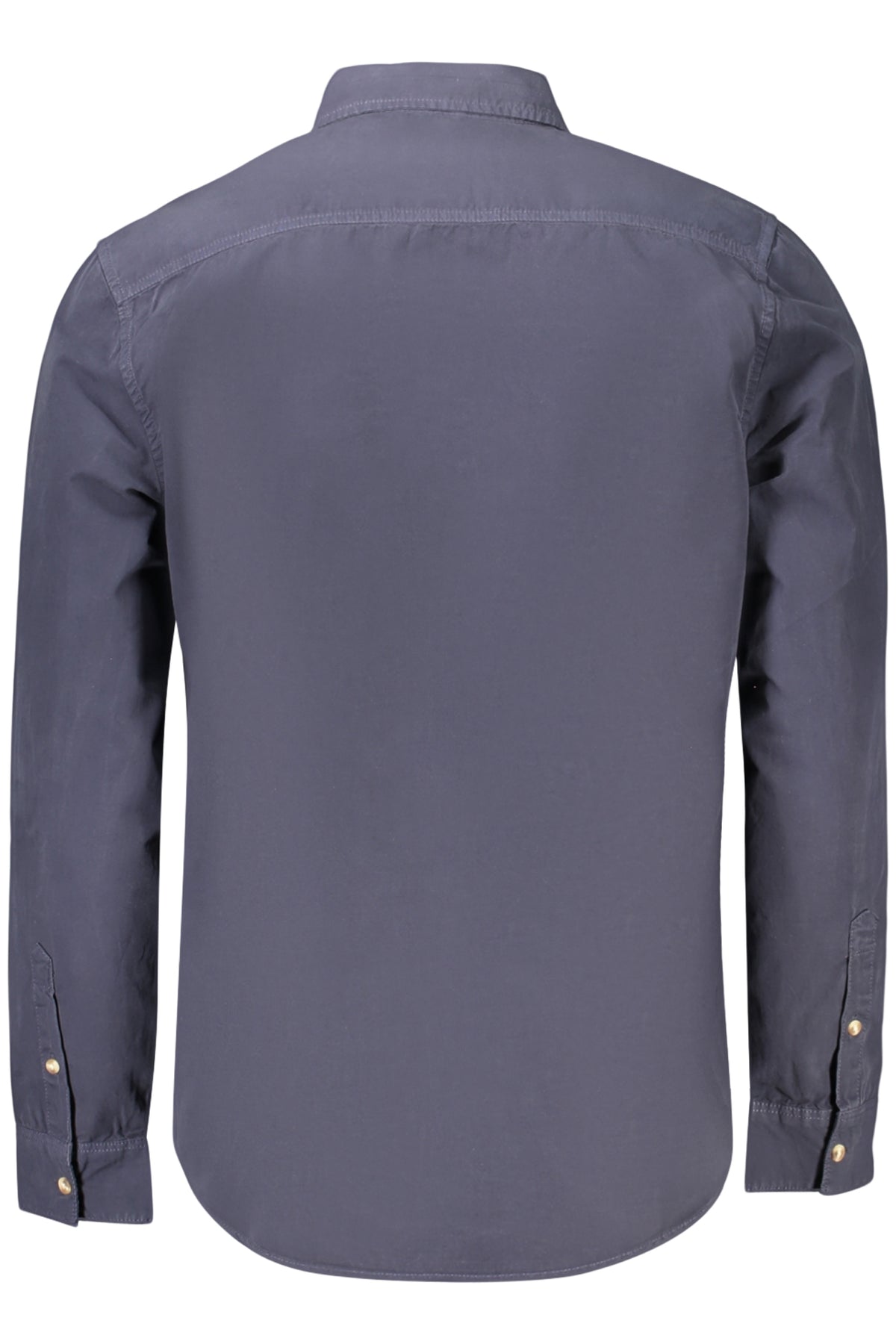 GUESS JEANS CAMICIA MANICHE LUNGHE UOMO BLU