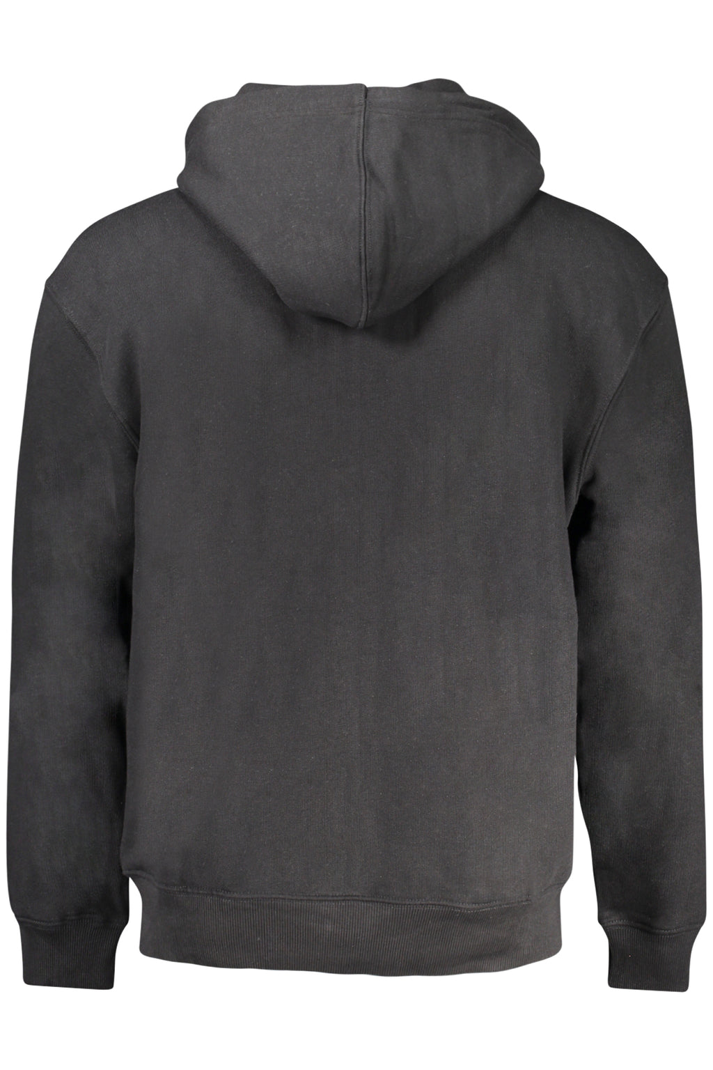 GUESS JEANS FELPA CON ZIP UOMO NERO