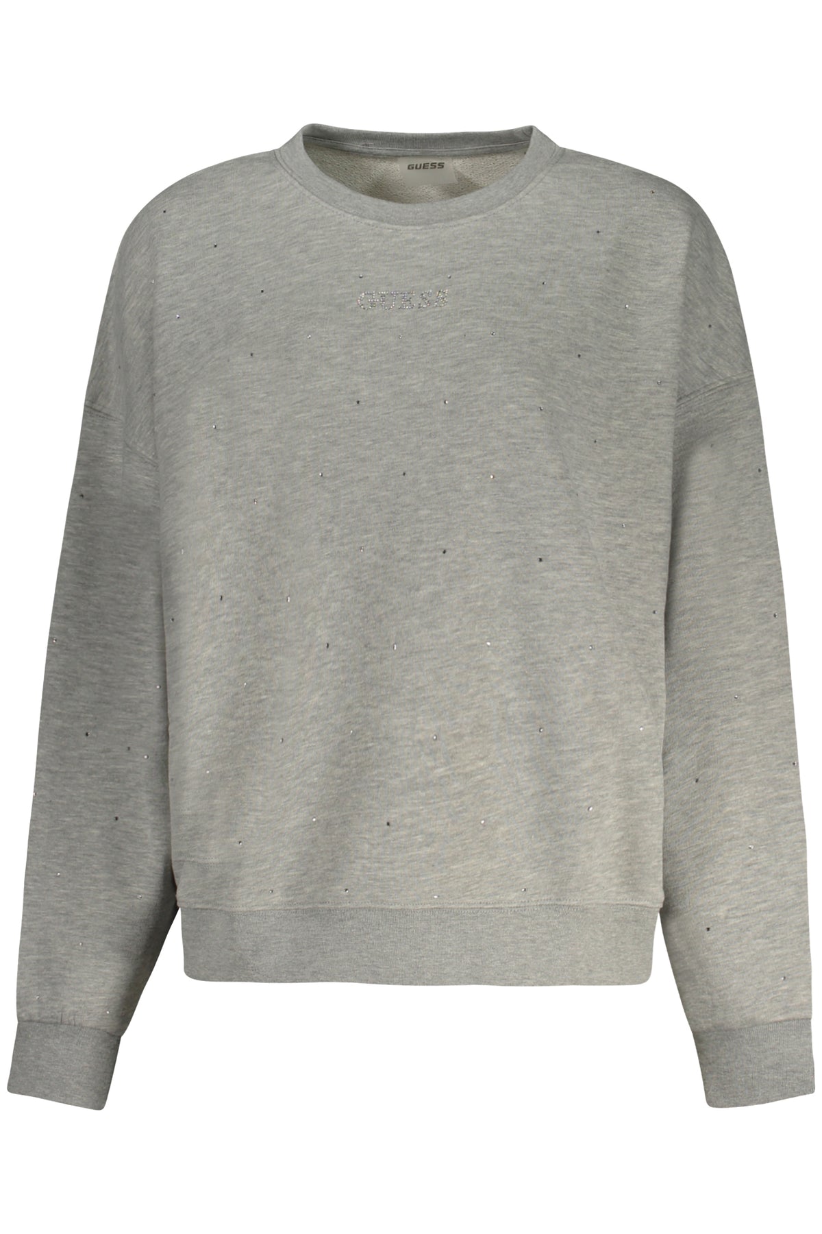 GUESS JEANS FELPA SENZA ZIP DONNA GRIGIO