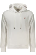 GUESS JEANS FELPA SENZA ZIP UOMO BIANCO