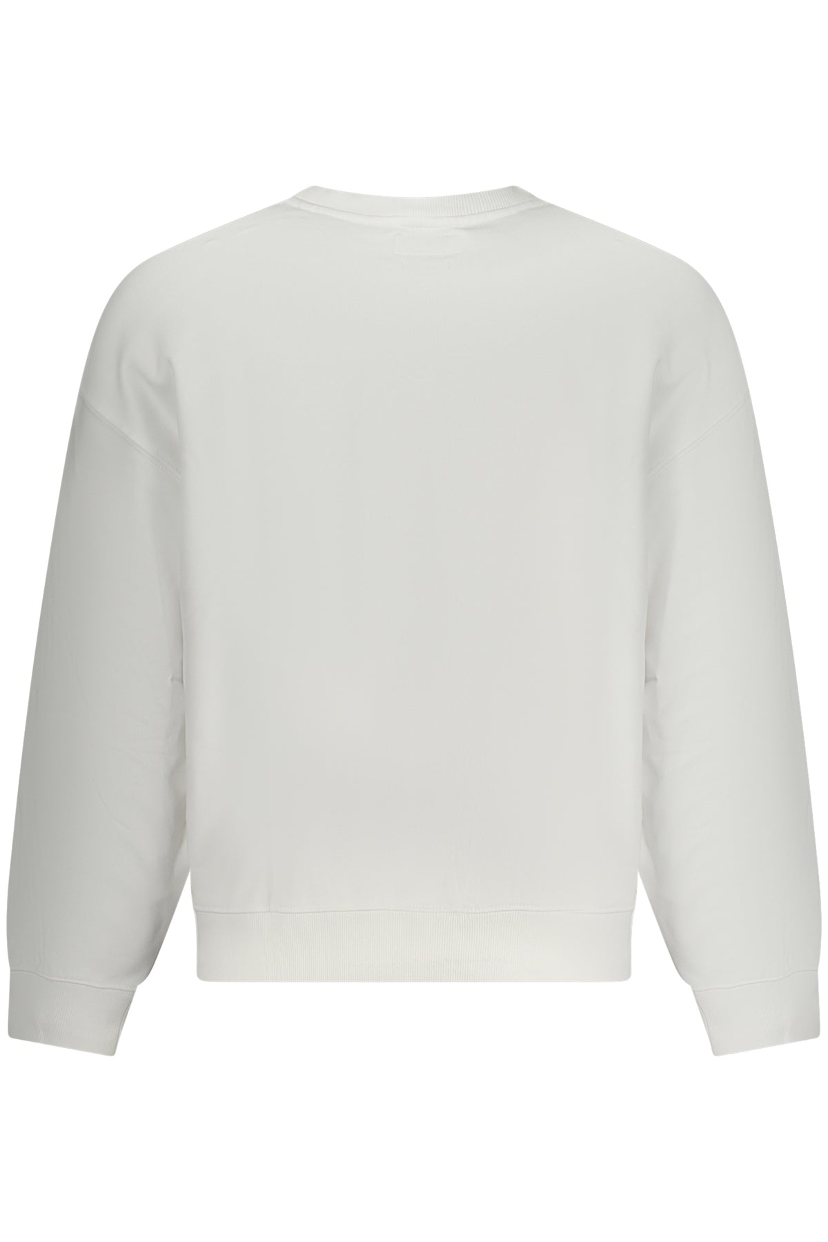 GUESS JEANS FELPA SENZA ZIP UOMO BIANCO