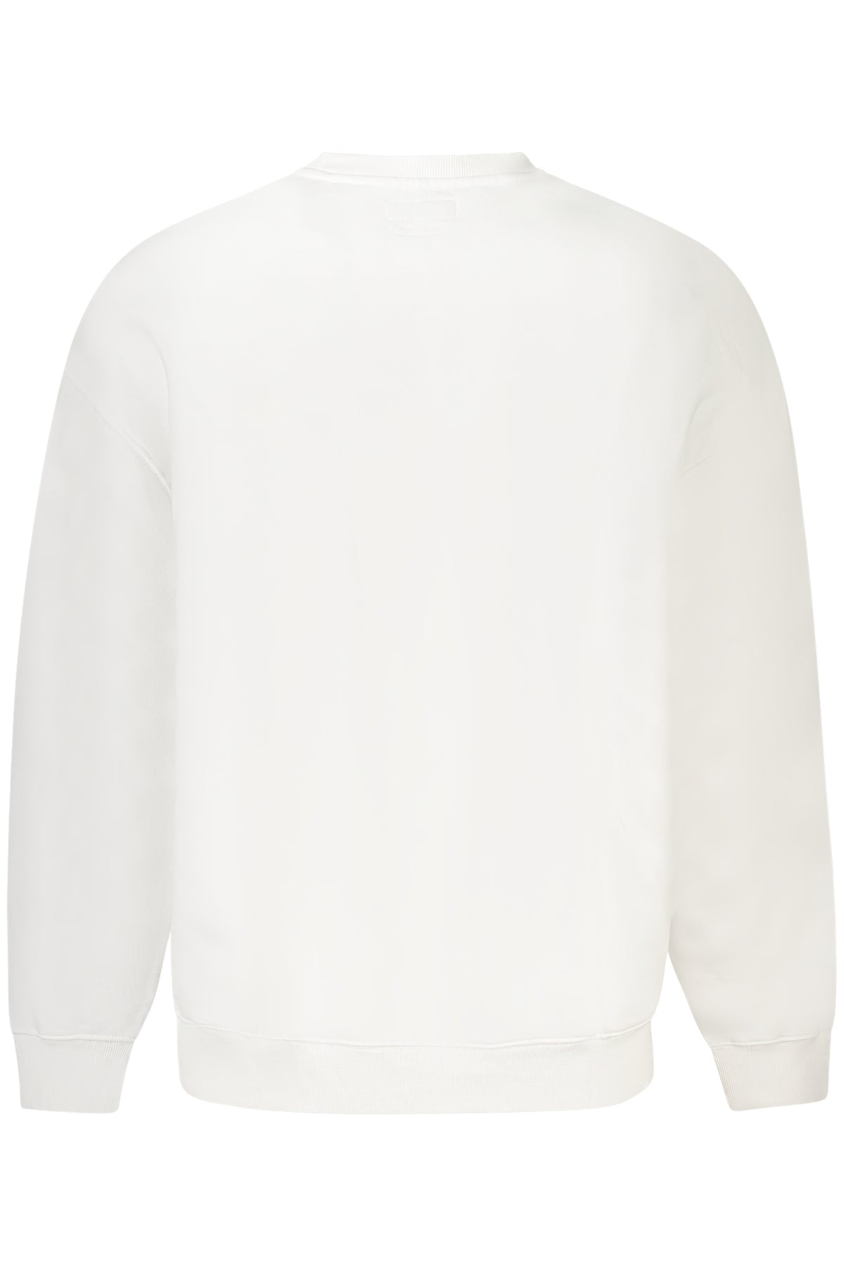 GUESS JEANS FELPA SENZA ZIP UOMO BIANCO