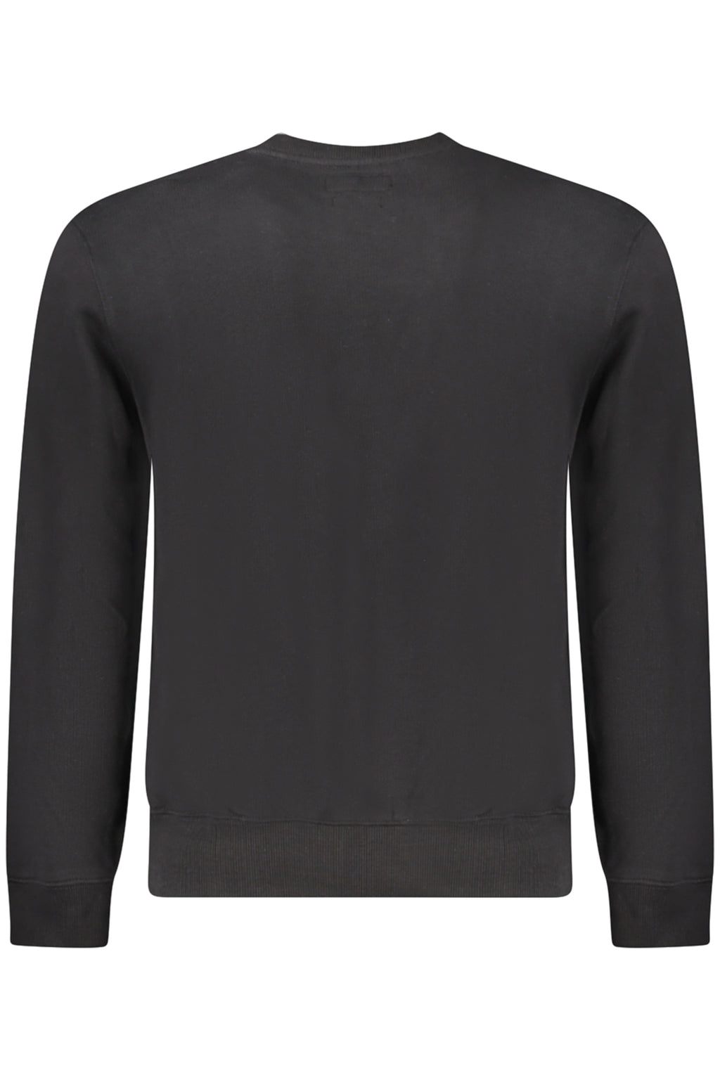GUESS JEANS FELPA SENZA ZIP UOMO NERO