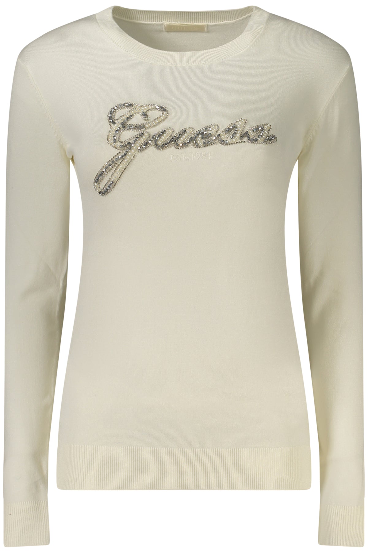 GUESS JEANS MAGLIA DONNA BIANCO