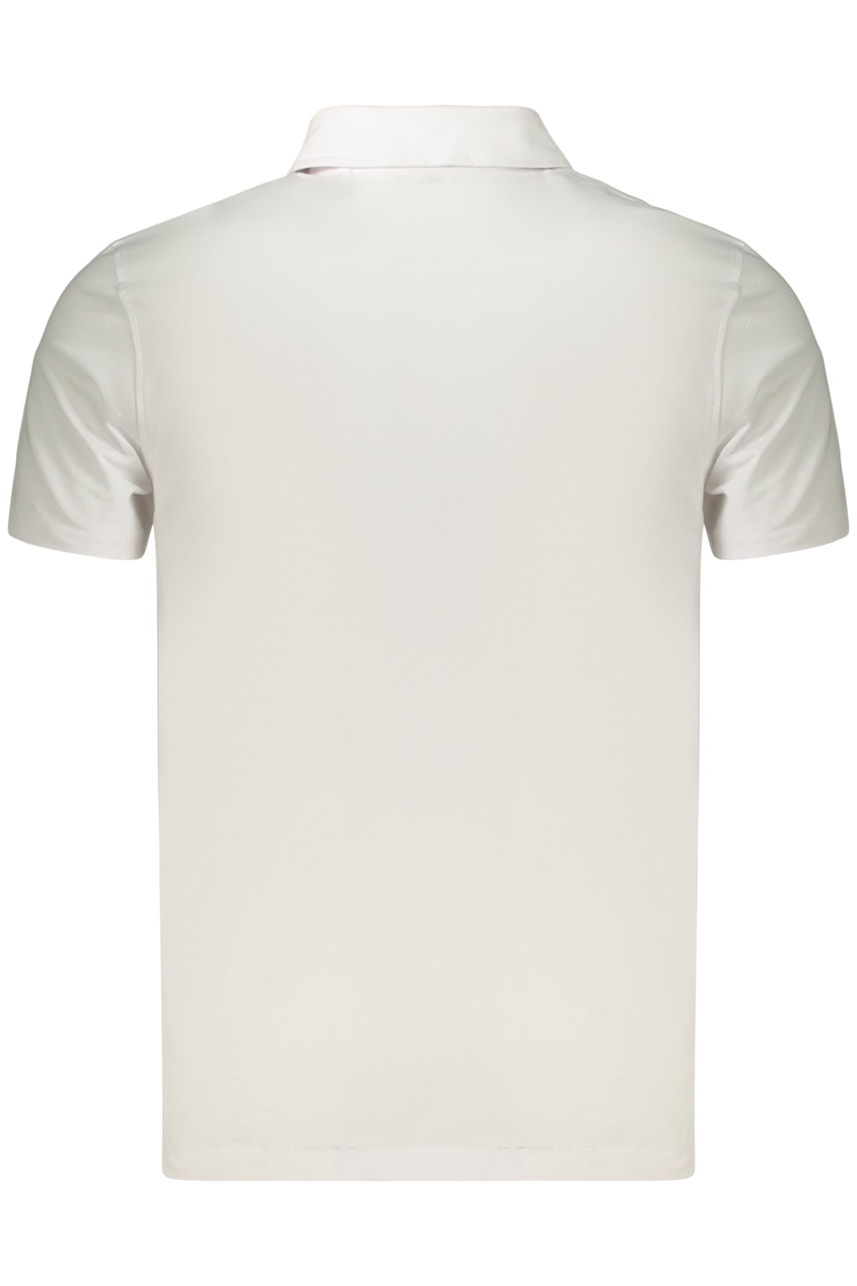 GUESS JEANS POLO MANICHE CORTE UOMO BIANCO