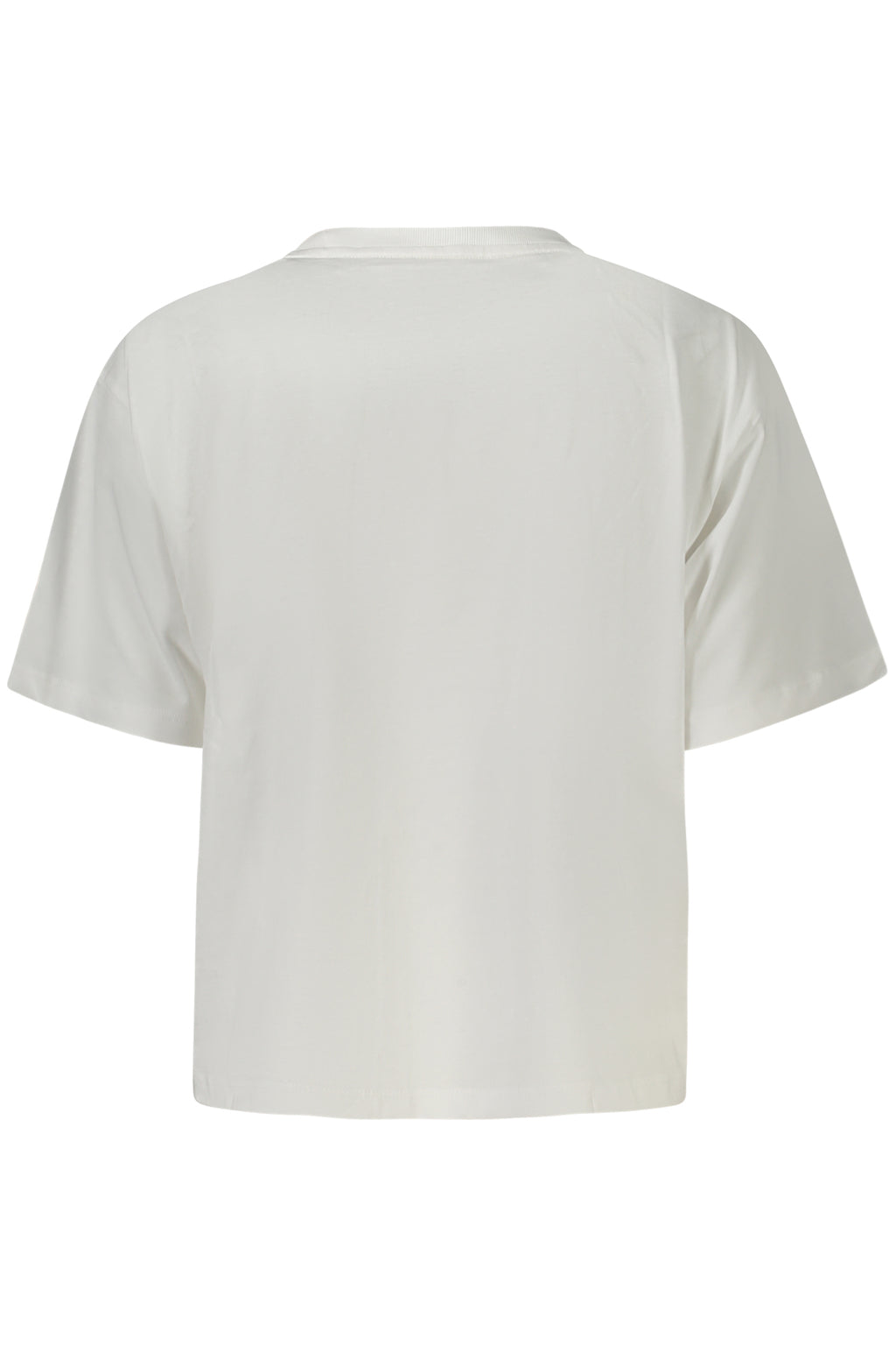 GUESS JEANS T-SHIRT MANICHE CORTE DONNA BIANCO