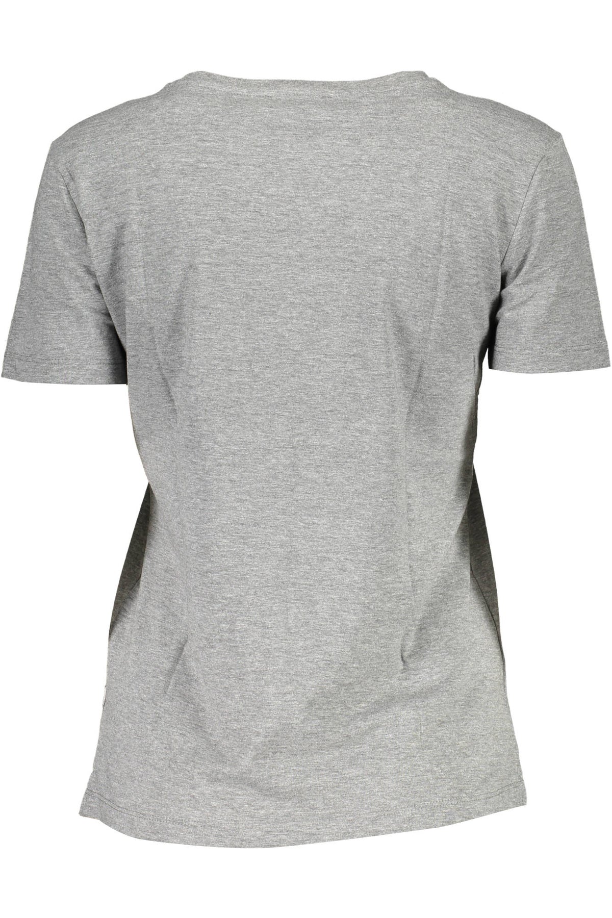 GUESS JEANS T-SHIRT MANICHE CORTE DONNA GRIGIO