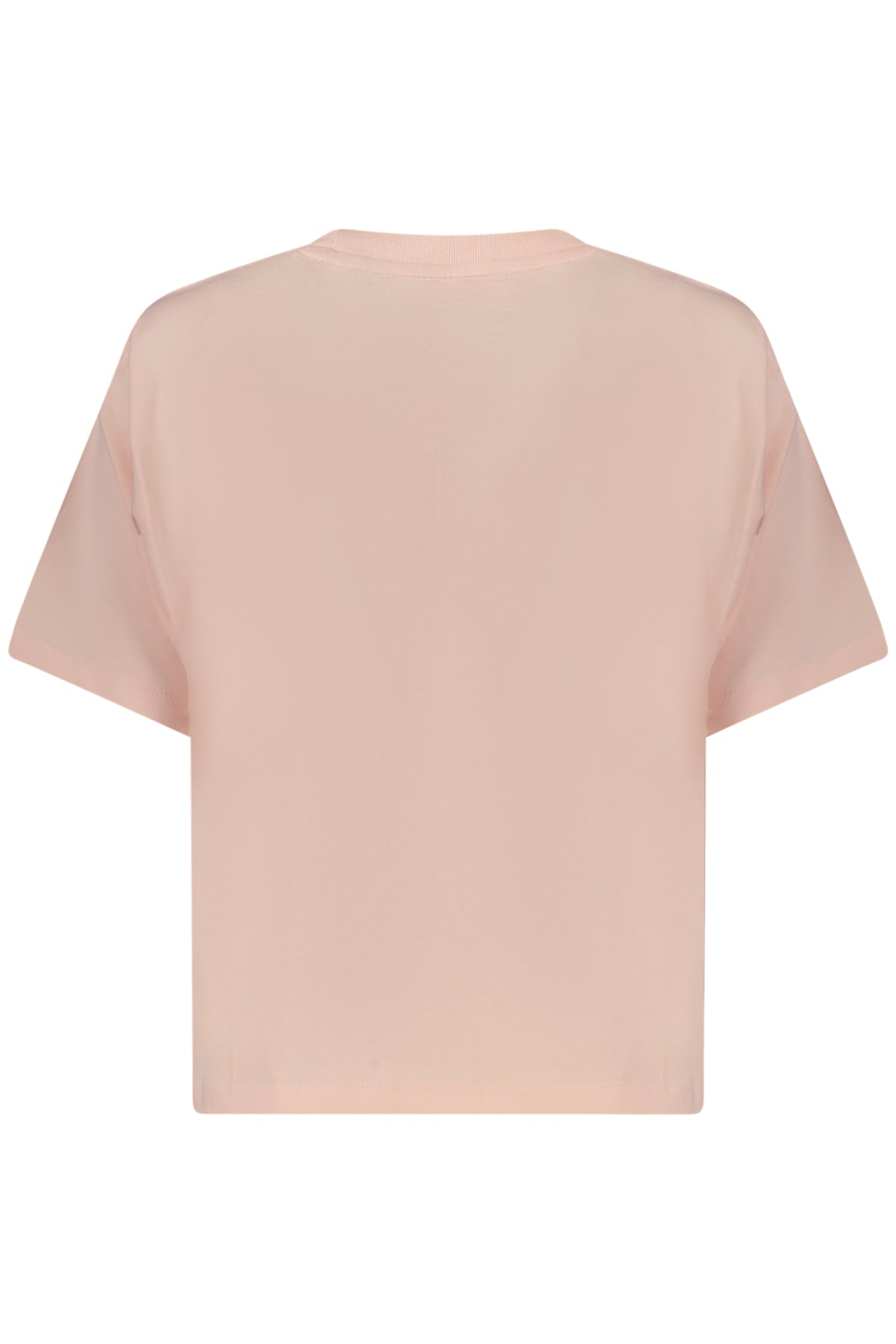 GUESS JEANS T-SHIRT MANICHE CORTE DONNA ROSA