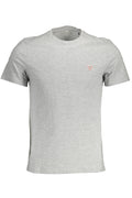 GUESS JEANS T-SHIRT MANICHE CORTE UOMO GRIGIO