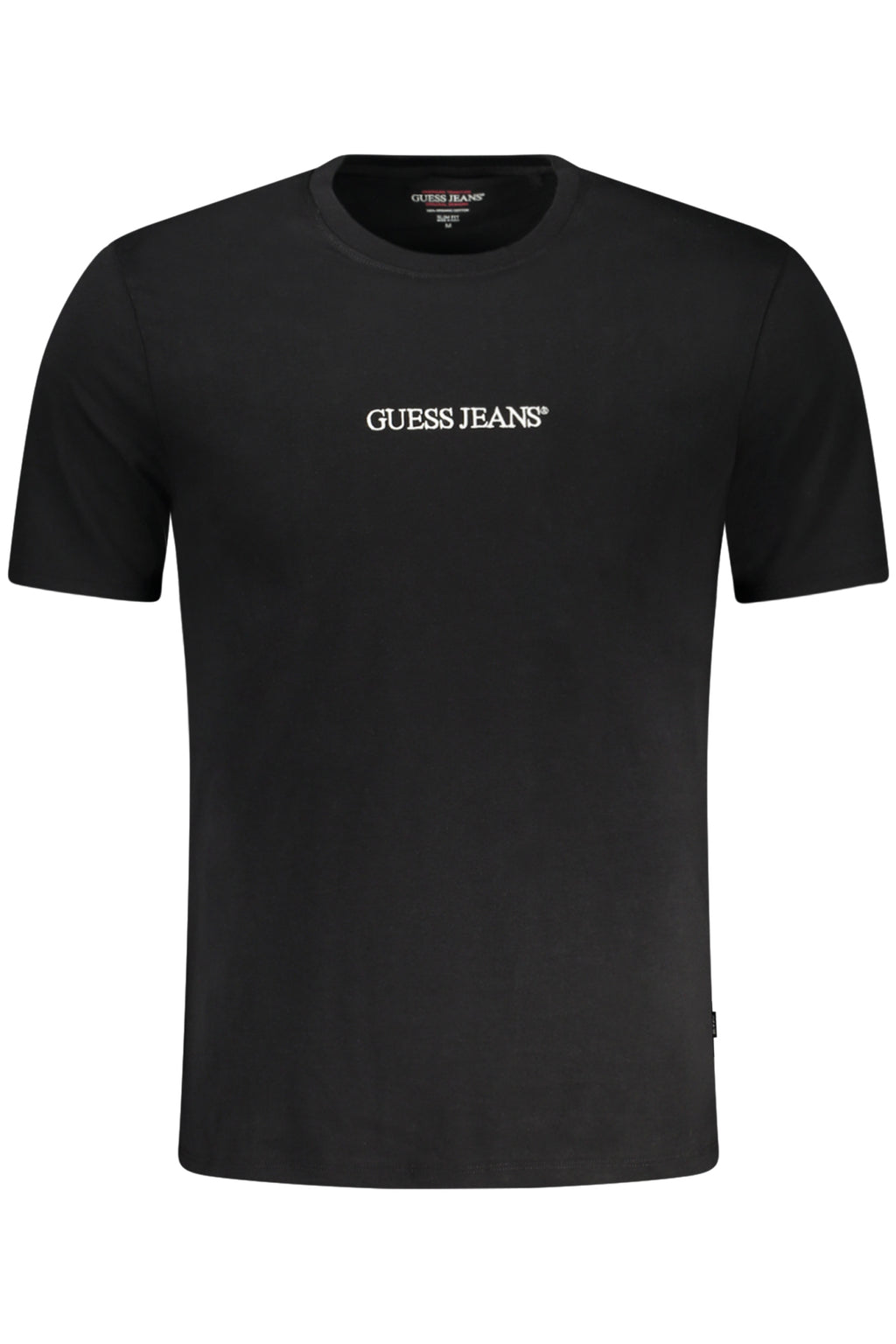 GUESS JEANS T-SHIRT MANICHE CORTE UOMO NERO